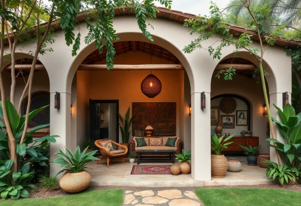 Bohemian House Exterior