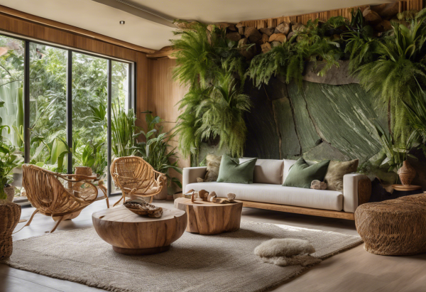 Biophilic Living Room