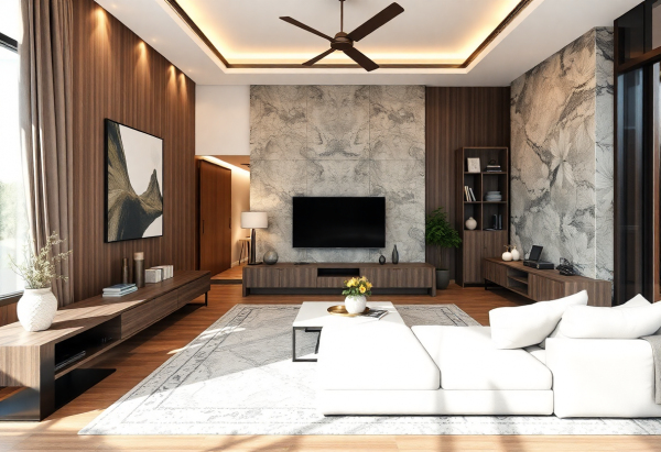 Custom Style Living Room
