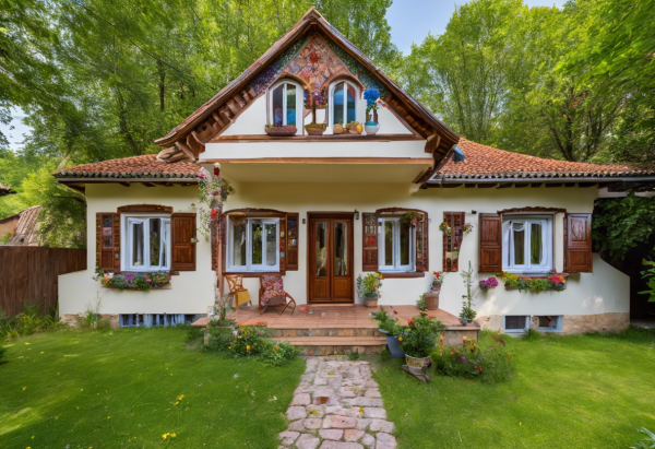 Bohemian House Exterior