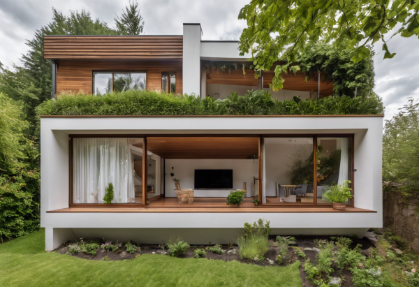 Biophilic House Exterior