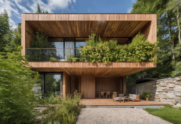 Biophilic House Exterior