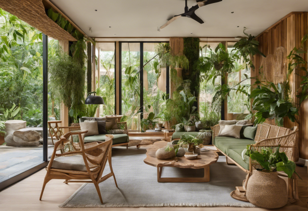 Biophilic Living Room