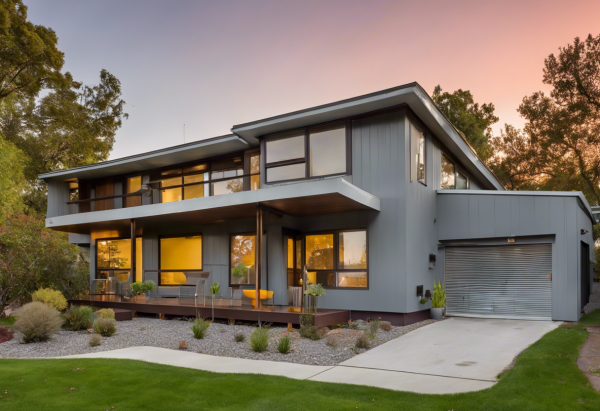 Mid-Century Modern House Exterior