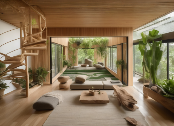 Biophilic Living Room