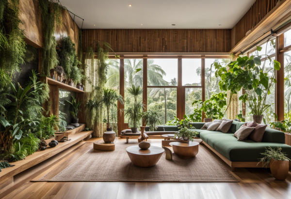 Biophilic Living Room