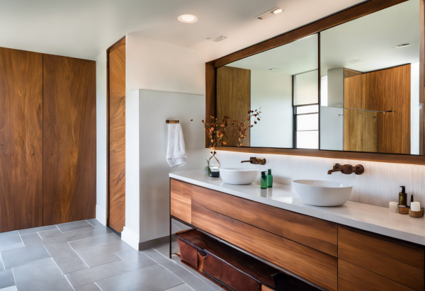 Mid-Century Modern Bathroom