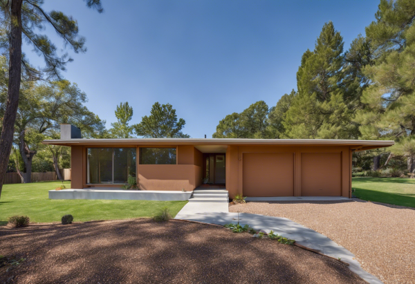 Mid-Century Modern House Exterior