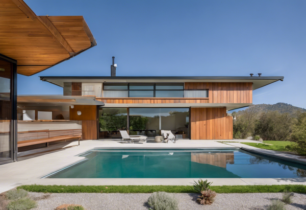 Mid-Century Modern House Exterior