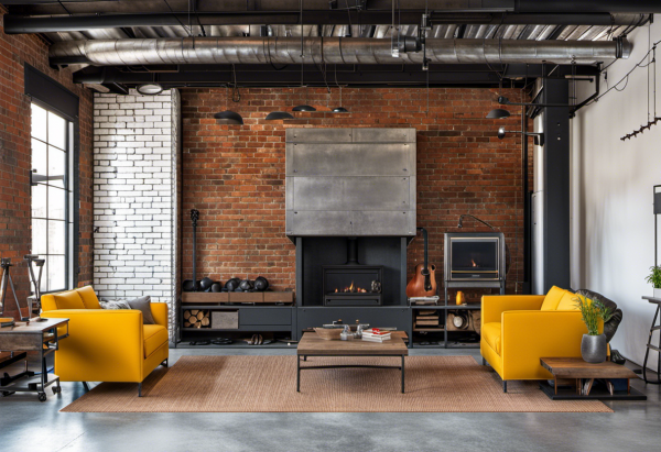 Industrial Living Room