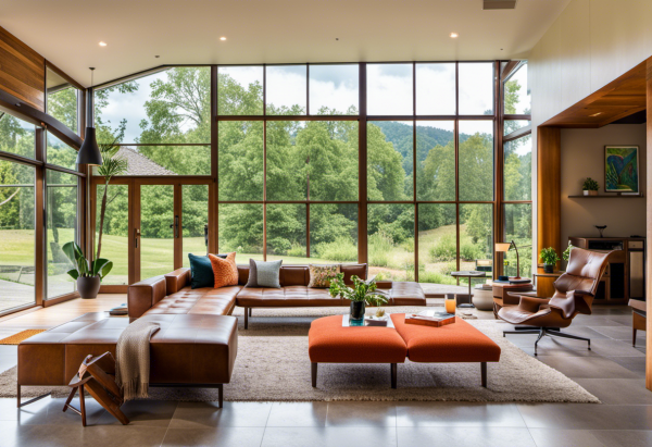 Mid-Century Modern Living Room