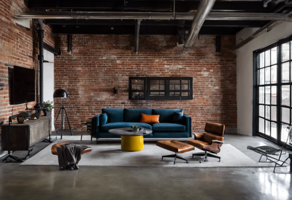 Industrial Living Room