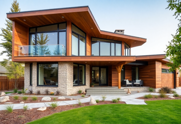 Mid-Century Modern House Exterior