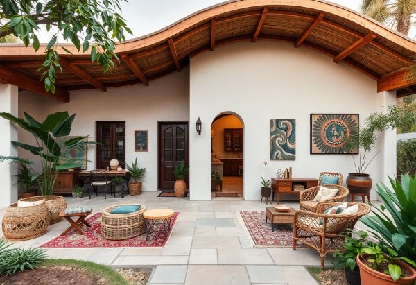 Bohemian House Exterior