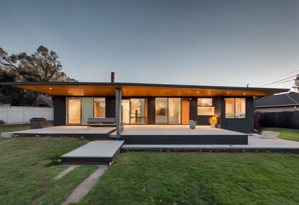 Mid-Century Modern House Exterior