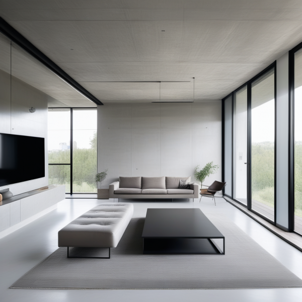 New Contemporary Living Room