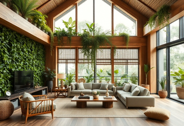 Biophilic Living Room