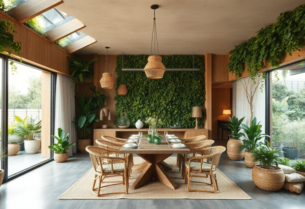 Biophilic Dining Room