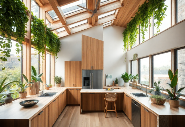 Biophilic Kitchen