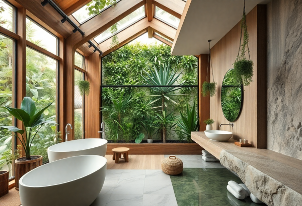 Biophilic Bathroom