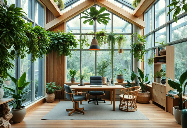 Biophilic Home Office