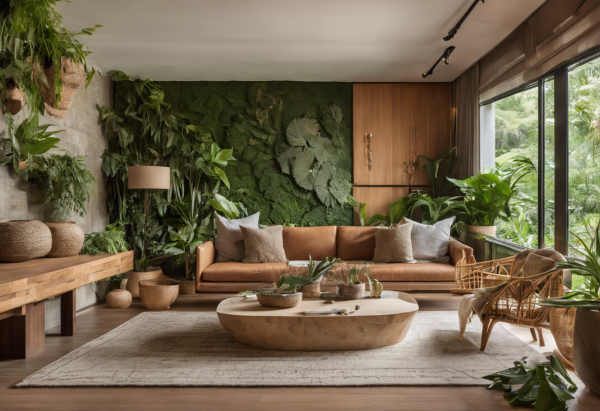 Biophilic Living Room