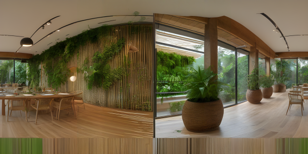 Biophilic Dining Room