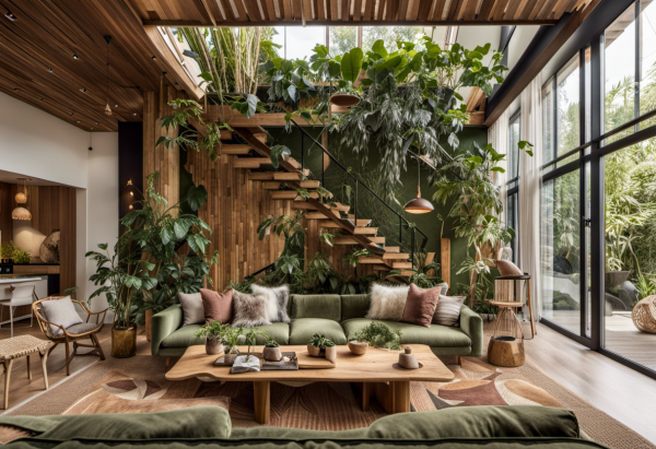 Biophilic Living Room