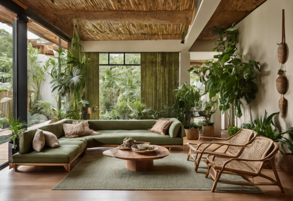 Biophilic Living Room