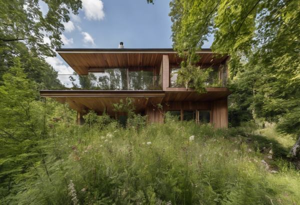Biophilic House Exterior