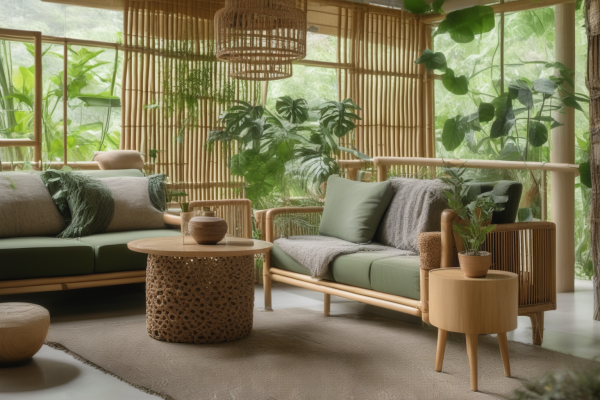 Biophilic Living Room