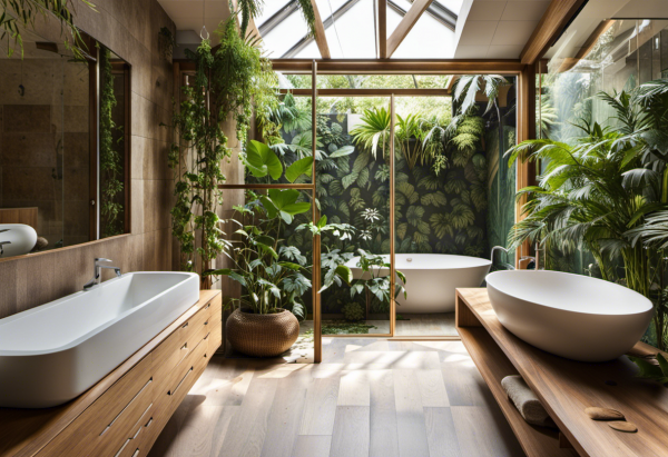 Biophilic Bathroom