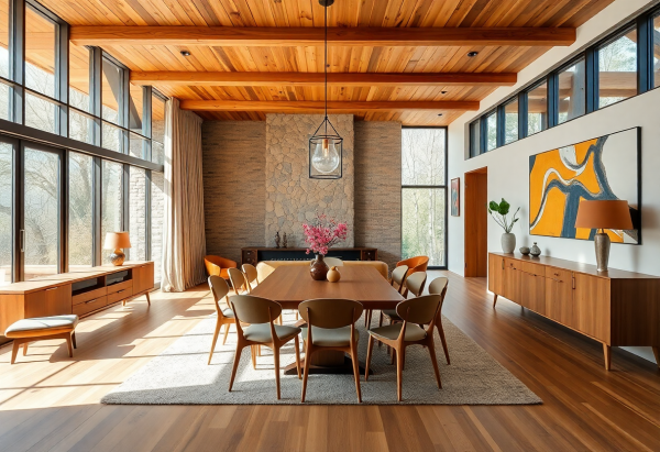 Mid-Century Modern Dining Room