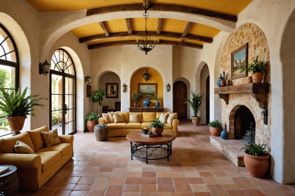 Mediterranean Living Room