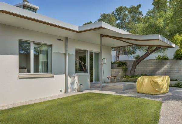 Mid-Century Modern House Exterior