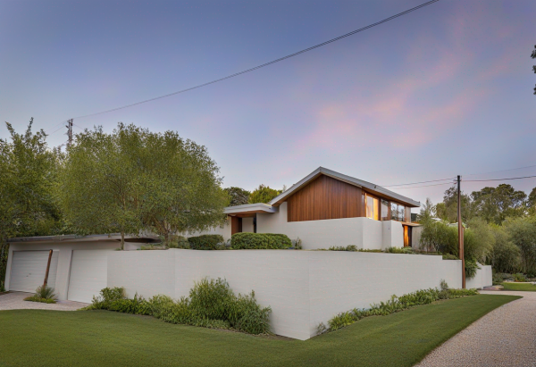 Mid-Century Modern House Exterior