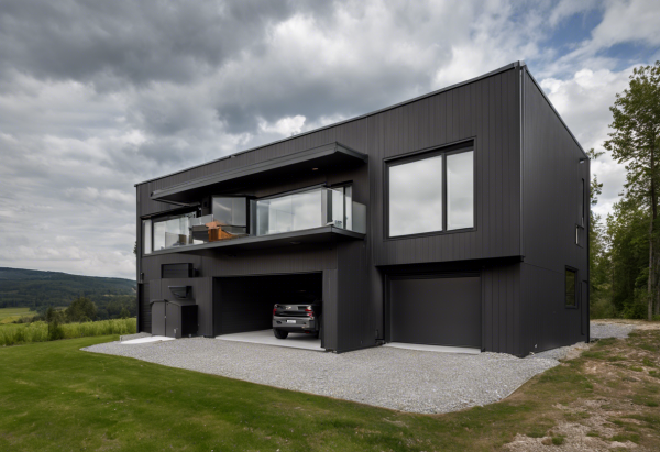 Industrial House Exterior