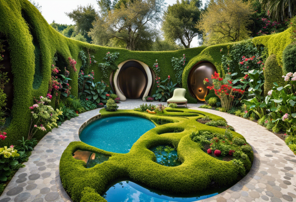 Salvador Dalí Outdoor Garden