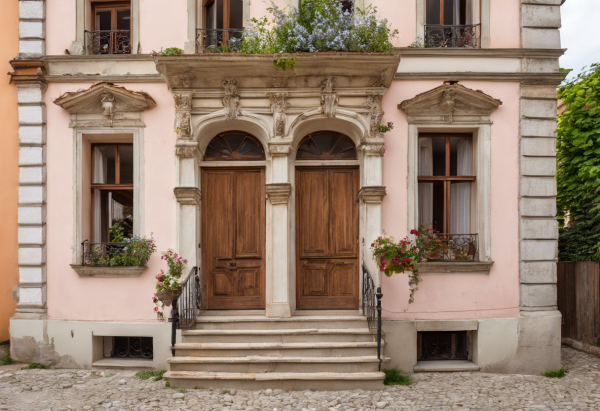 Shabby Chic House Exterior