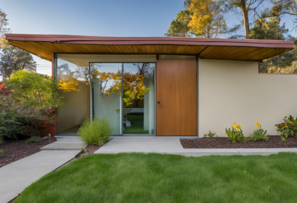 Mid-Century Modern House Exterior