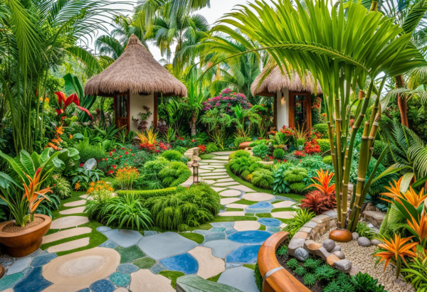 Tropical Outdoor Garden