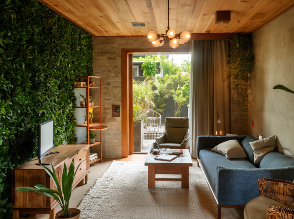 New Biophilic Living Room