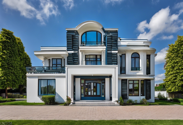 Art Deco House Exterior