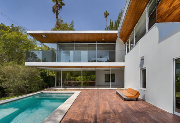 Mid-Century Modern House Exterior