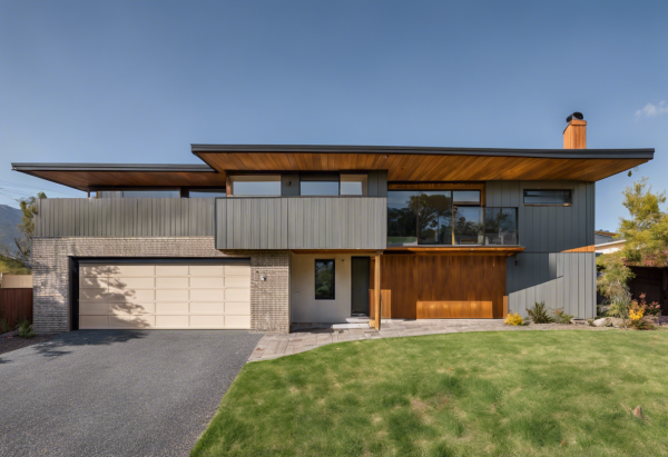 Mid-Century Modern House Exterior