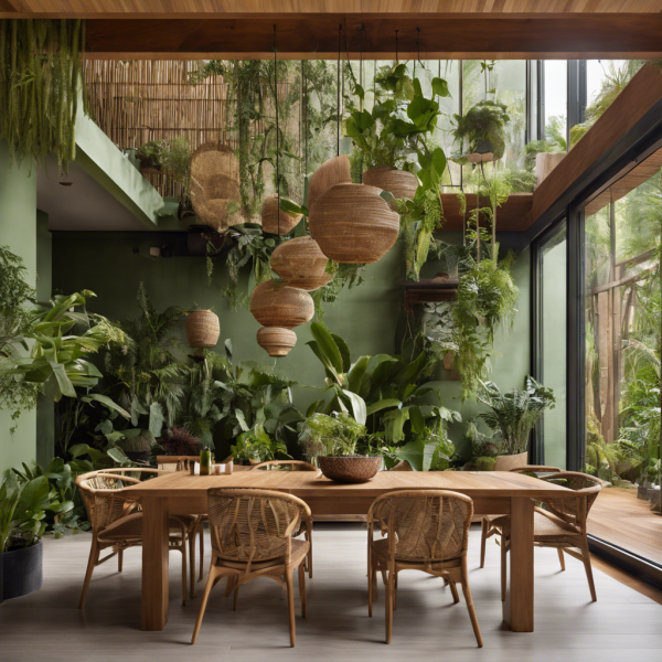 Biophilic Dining Room