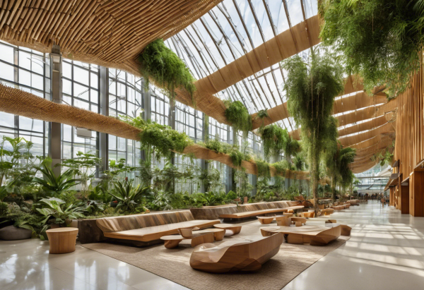 Biophilic Airport Terminal