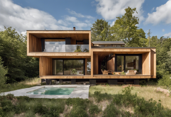 Biophilic House Exterior