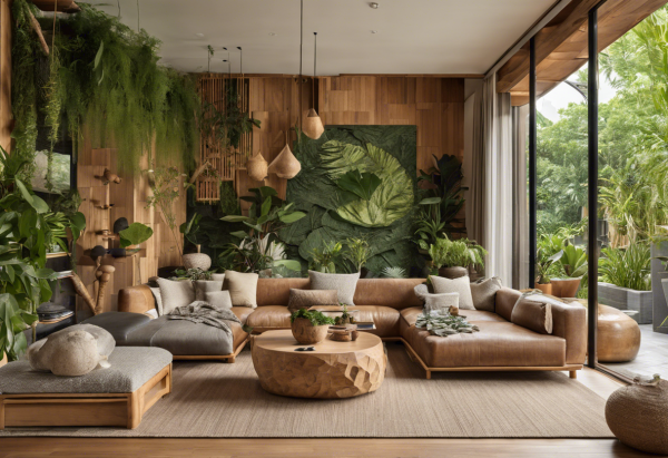 Biophilic Living Room