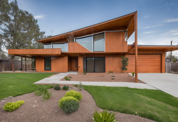 Mid-Century Modern House Exterior